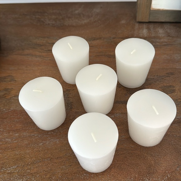 Pottery Barn Other - Pottery Barn NWOT Voltive Candles Set of Six
